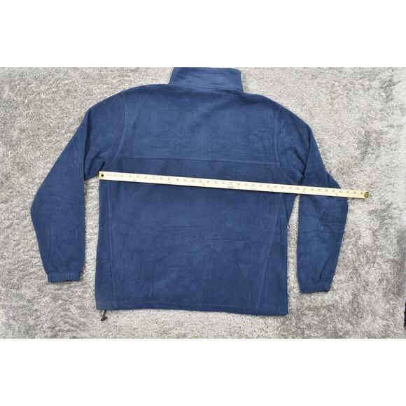 Columbia Men's 2XL Blue Bomber Jacket Polyester Zip Pockets - Picture 4 of 8